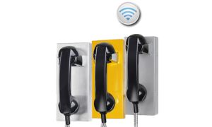 Teléfono de taxi antivandálico JR202-CB-GSM