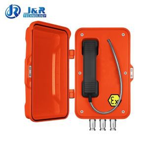Teléfono industrial analógico a prueba de explosiones con marcación automática-