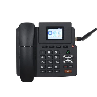 Teléfono de escritorio con punto de acceso a red de modo dual-4G/VoIP