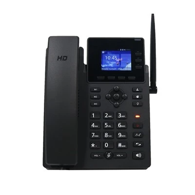 Teléfono fijo fijo de escritorio de red inalámbrica SIP/4G/WiFi