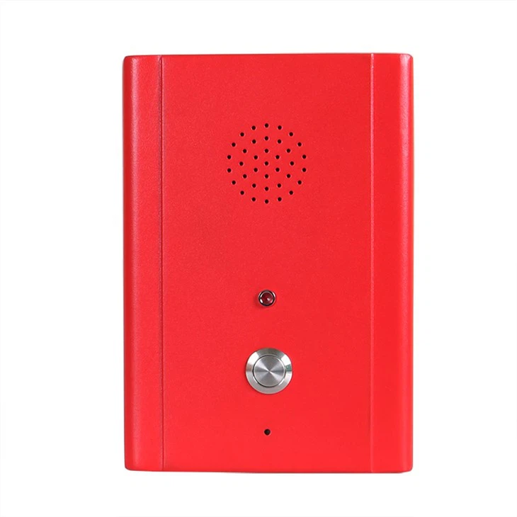 Teléfono de emergencia para ascensor personalizado de acero inoxidable JR313-SC