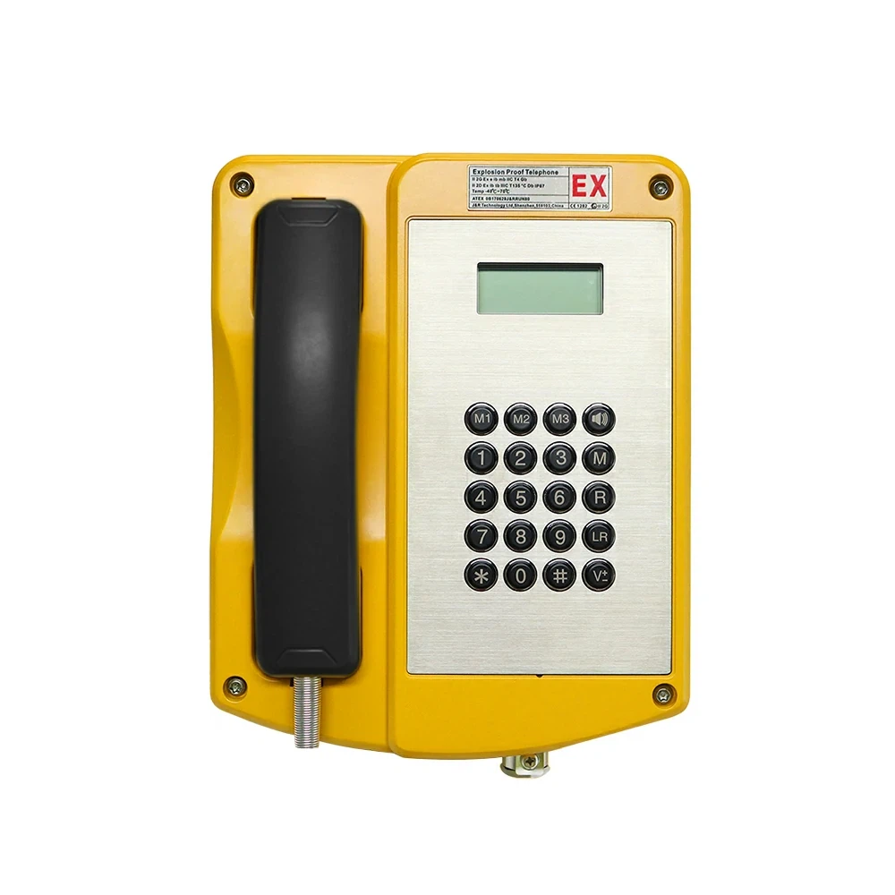 ATEX And IECEx Zone 1 & 2, Touch-Tone Explosion Proof Telephone
